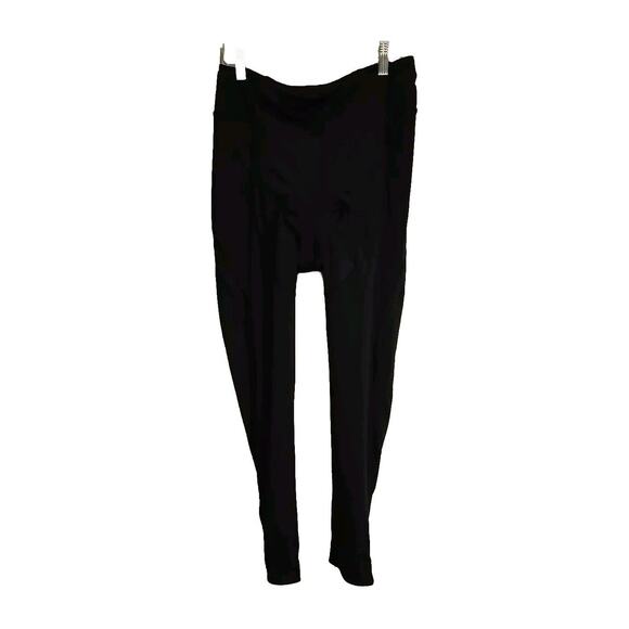 SPOEAR Black Padded Active Bike Cycling Compression Tights Pants Womans Size XL - Picture 1 of 4